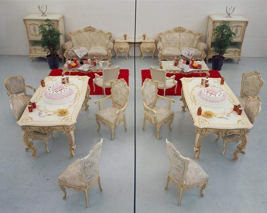 计洲《镜像No1.2008 》2008年C-print 143cm X 180cm