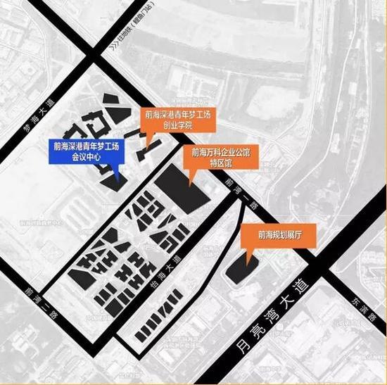前海深港青年梦工场1号楼(展览及创业服务中心)一楼大厅
