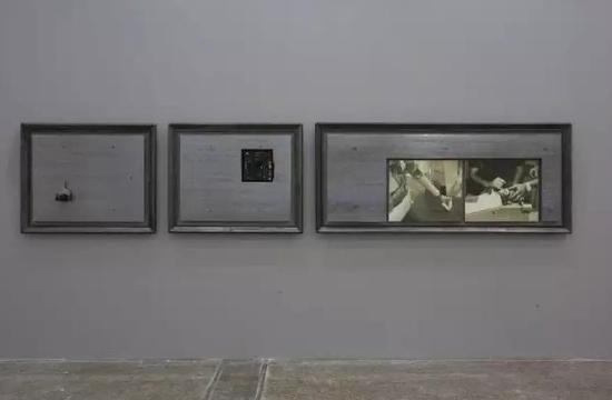 闫珩 | 迦南, 114×94cm×2, 214×94cm , 综合材料, 2016