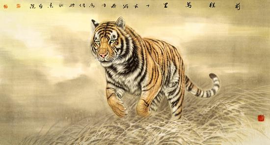 前程万里 97×186cm