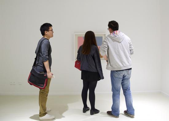 “诞夜——牛蓉个人作品展”展览现场照片