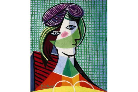 巴勃罗·毕加索(Pablo Picasso),《女士头像》(Tete de Femme),1935 图片:Courtesy Sotheby's
