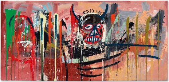 让-米歇尔·巴斯奎特(Jean-Michel Basquiat),《Untitled》,1982 图片:Courtesy Christie`s