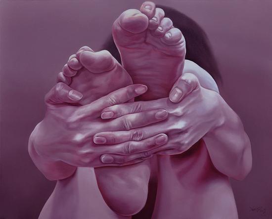 杨鹏 片段No.1 150cmx120cm 布面油画 2010