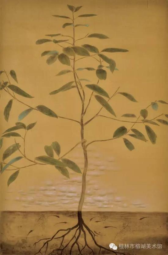 梵心系列之一 68×45cm 纸本设色 莫金玲