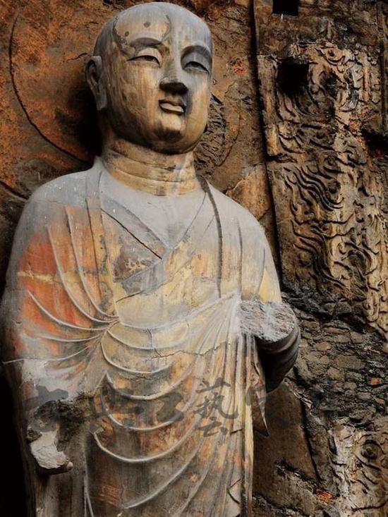 奉先寺唐代阿难造像