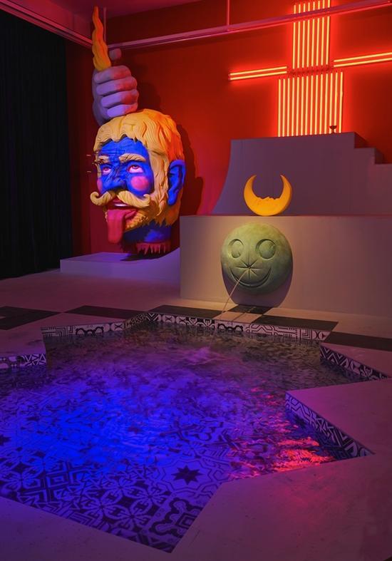 陈天灼:自在天展场照片