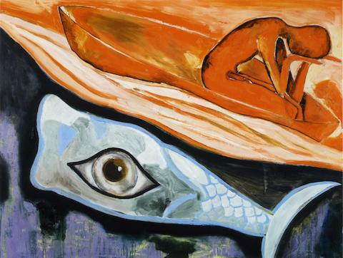 Francesco Clemente 弗朗切斯科·克莱门特 无题 布面油画 122×152 cm 1996