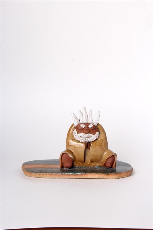 吴俊文 Wu Junwen《嗡嗡嗡 Humming》陶 Ceramic 22x12x12cm 2016