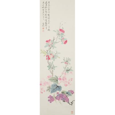 黄宾虹(款) 花卉