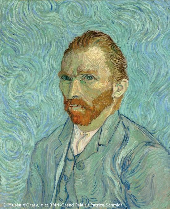 VanGogh_Portrait de l‘artiste 奥赛博物馆馆藏