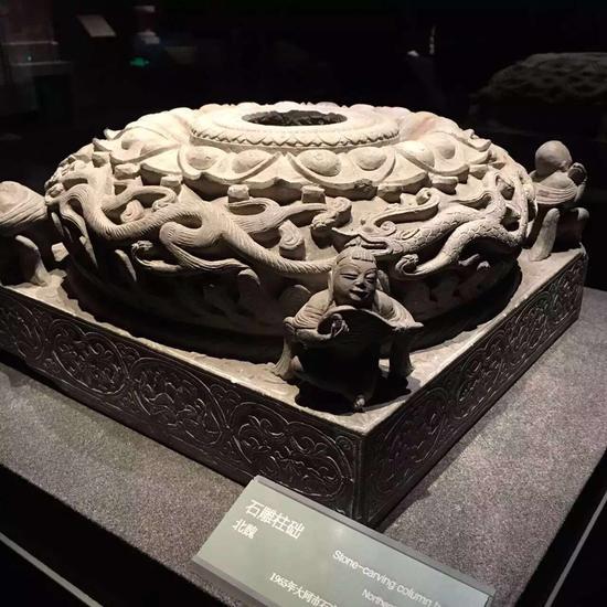 北魏柱础 大同市博物馆馆藏