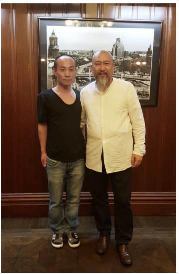 拜师后,张庆东正式成为吴大师的弟子
