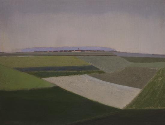 周涛 田园交响 80×100cm 油画 2014 年