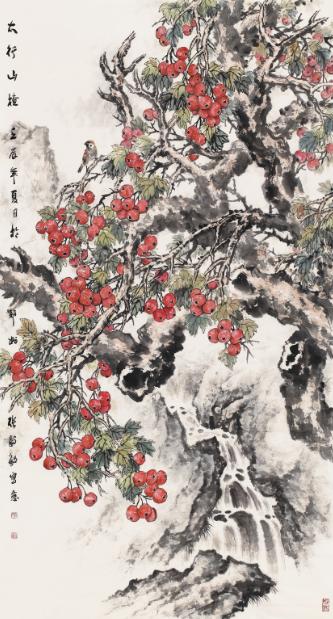 《太行山楂》 180cm×96cm