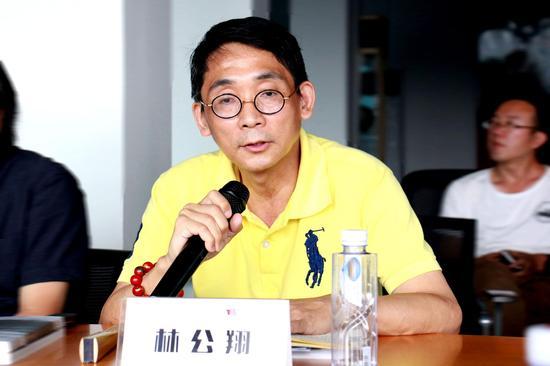 福建省理论学术委员会常务副主任、美术评论家林公翔发言