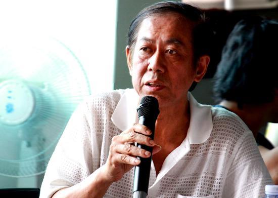 原福建省工艺美术研究院院长、福建省漆画艺委会副主任陈明光发言