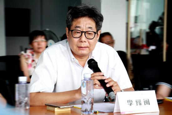 福建师范大学美术学院院长、博士生导师、美术评论家李豫闽发言
