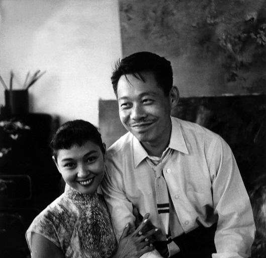赵无极和第二任夫人陈美琴