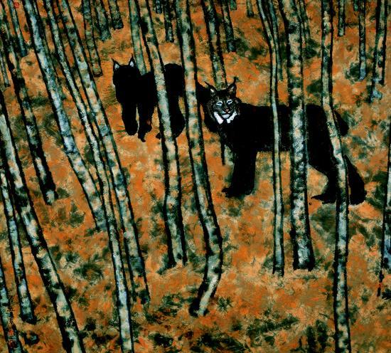 不再回首2008年130cmx146cm