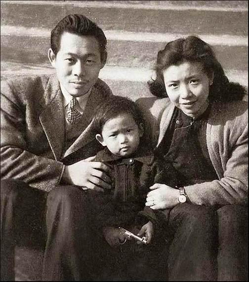 赵无极和第一任妻子谢景兰