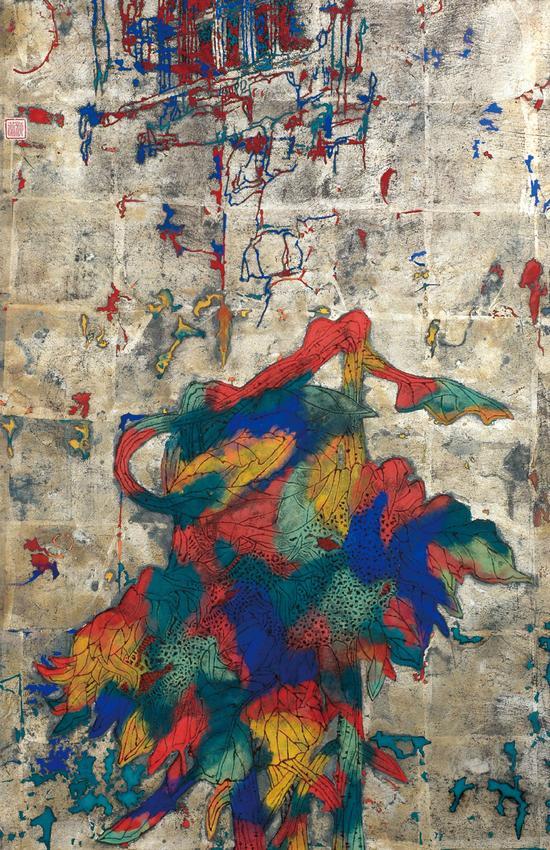 向阳花系列 85x65cm