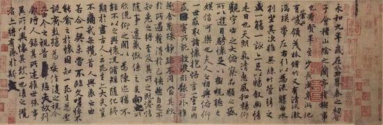 ▲ 兰亭集序(神龙本,普遍认为是最接近原本的复制本,现藏于北京故宫博物院),图片来源:Wikipedia