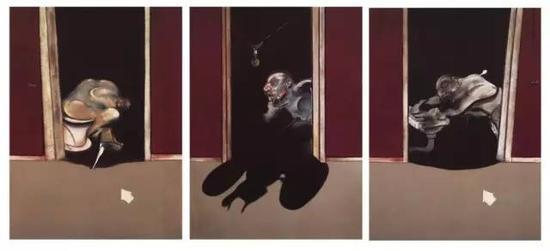 弗兰西斯·培根 Francis Bacon - Triptych of George Dyer戴尔三联画,1973