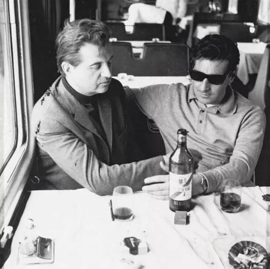 弗兰西斯·培根 Francis Bacon - 1970年代培根和情人戴尔(George Dyer)
