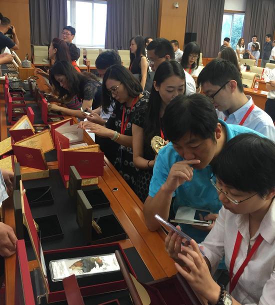 展销会现场