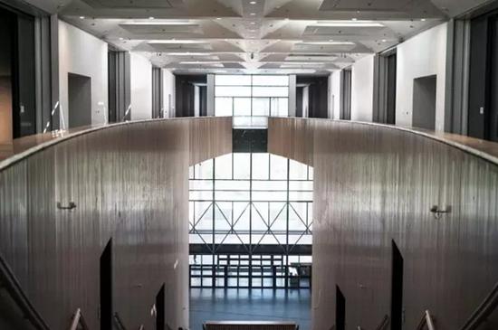 ▲ 清华大学艺术博物馆建筑内部效果图