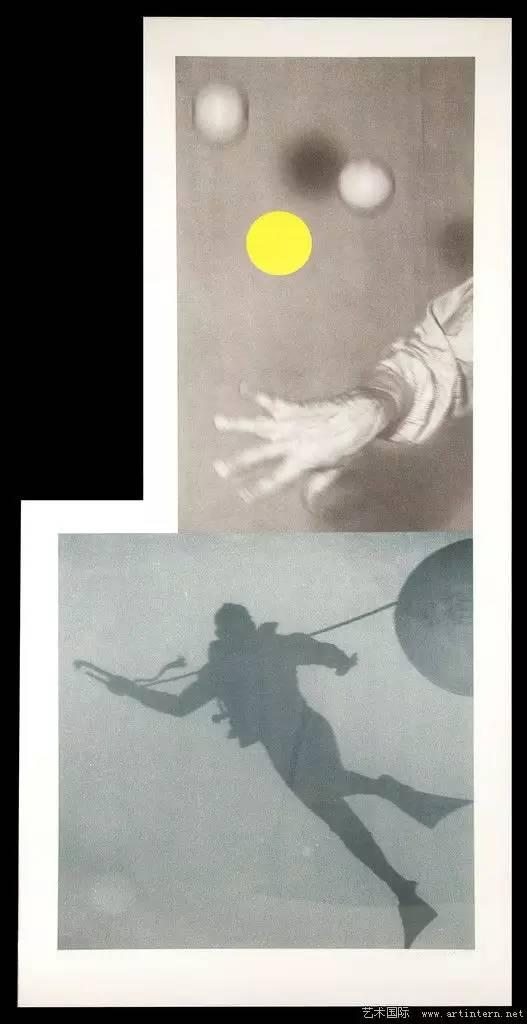 Juggler’s Hand(with Diver),1988