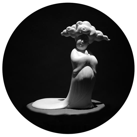 福缘之—《福》尺寸:25X20X35 CM 材料:汉白玉