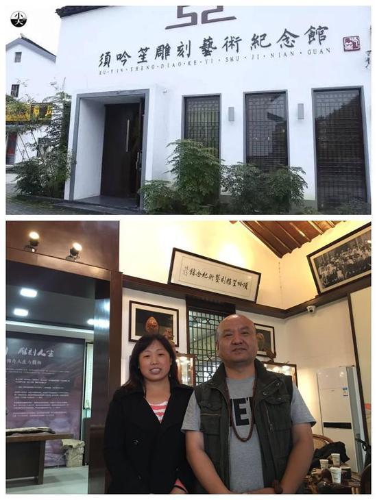 在须吟笙核雕艺术纪念馆,通过朱双平老师的悉心指导,王华在经历了艺术上的脱胎换骨,最终化茧成蝶。