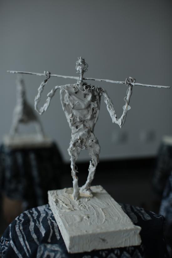 黄捷作品局部