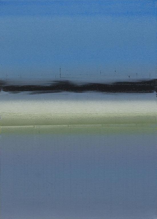 方伟 《光色与虚无》 50cm×70cm 布面油画 2016年