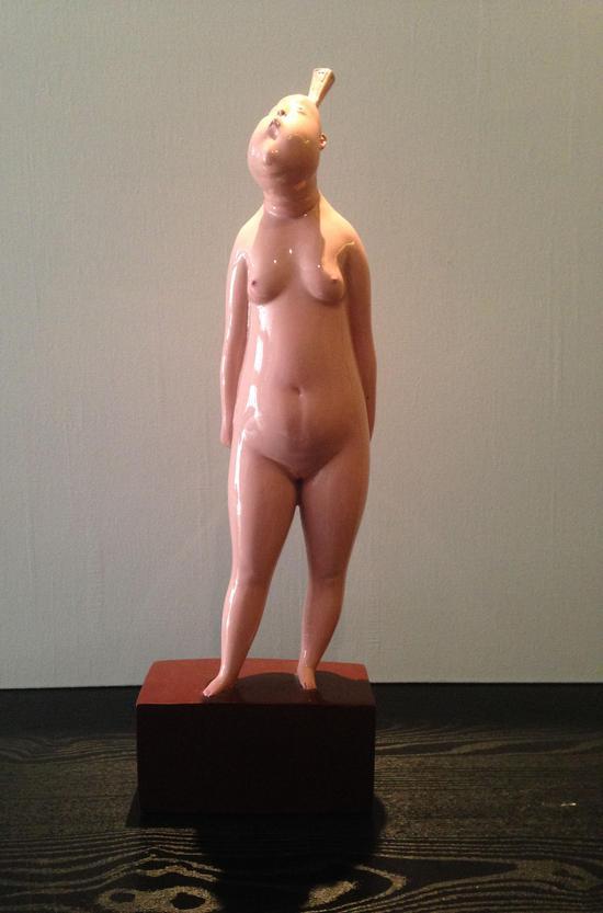 唐系列-女皇 丽莎 50x20x20cm 2010 铸铜