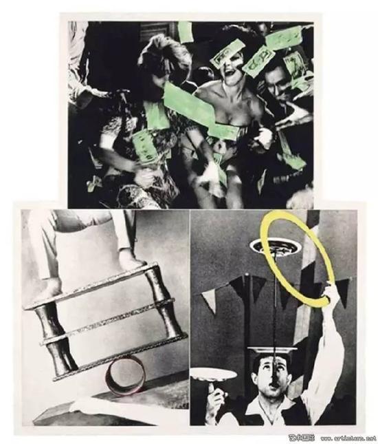 Life‘s Balance(with Money),Photogravure with color aquatint,1989-1990
