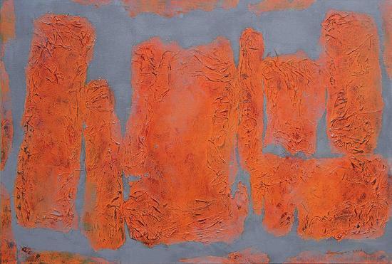 苏谢伟《实相系列·03》120x180cm,综合材料,2016年