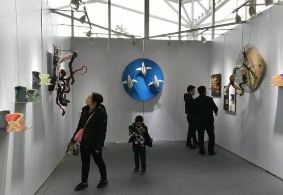 第二届中山国际青年艺博会现场