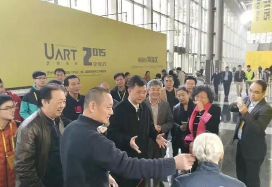 第二届中山国际青年艺博会现场