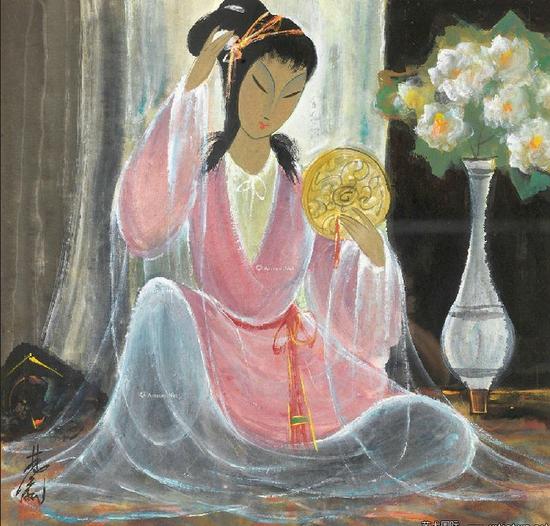 林风眠《仕女图》
