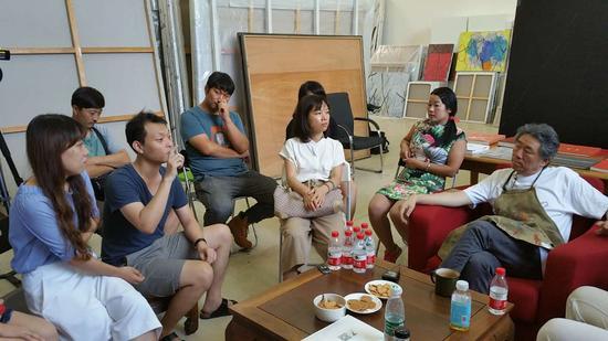 中国油画院“开门行动”第三期:走进谭平工作室