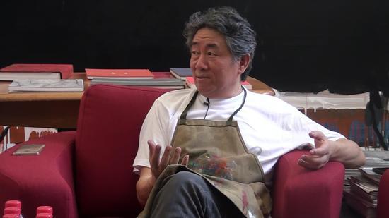 中国油画院“开门行动”第三期:走进谭平工作室 艺术家谭平