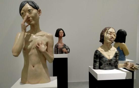 展览现场:“镜像”系列作品