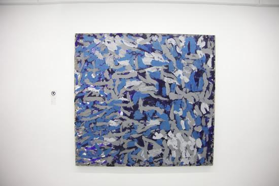 陈亮《无题 2015 F4》布面丙烯 198×189cm 2015