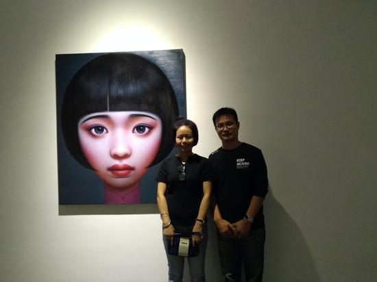 “海纳百川 壁立千仞”展览现场