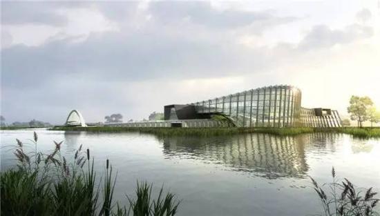 ▲台湾故宫南院效果图,图片来源:姚仁喜大元建筑工场