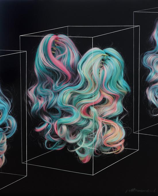 江衡《静物之四》150X120cm;布上油画;2016