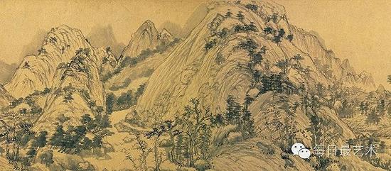 富春山居图真迹,无用师卷
